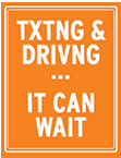 Texting and Driving, It CAN wait.